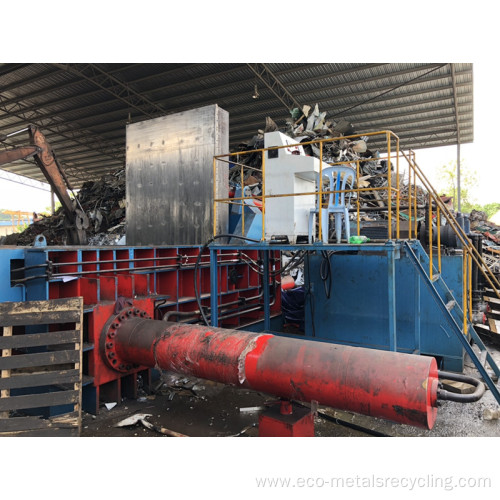 Hydraulic Scrap Rebar Shavings Compactor Press Machinery